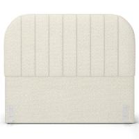 Cabeceira Cama Box Casal Estofada Orgânica 140cm Alice W01 Linho Champagne - Lyam Decor - 3