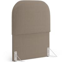 Cabeceira Cama Box 100cm Orgânica Lanna W01 Bouclê Bege - Lyam Decor - 1