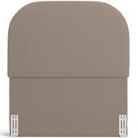 Cabeceira Cama Box 100cm Orgânica Lanna W01 Bouclê Bege - Lyam Decor - 3