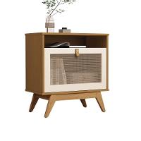 Mesa Cabeceira Jb Camu-camu New Nature Com Off White - Moveis Jb - 1