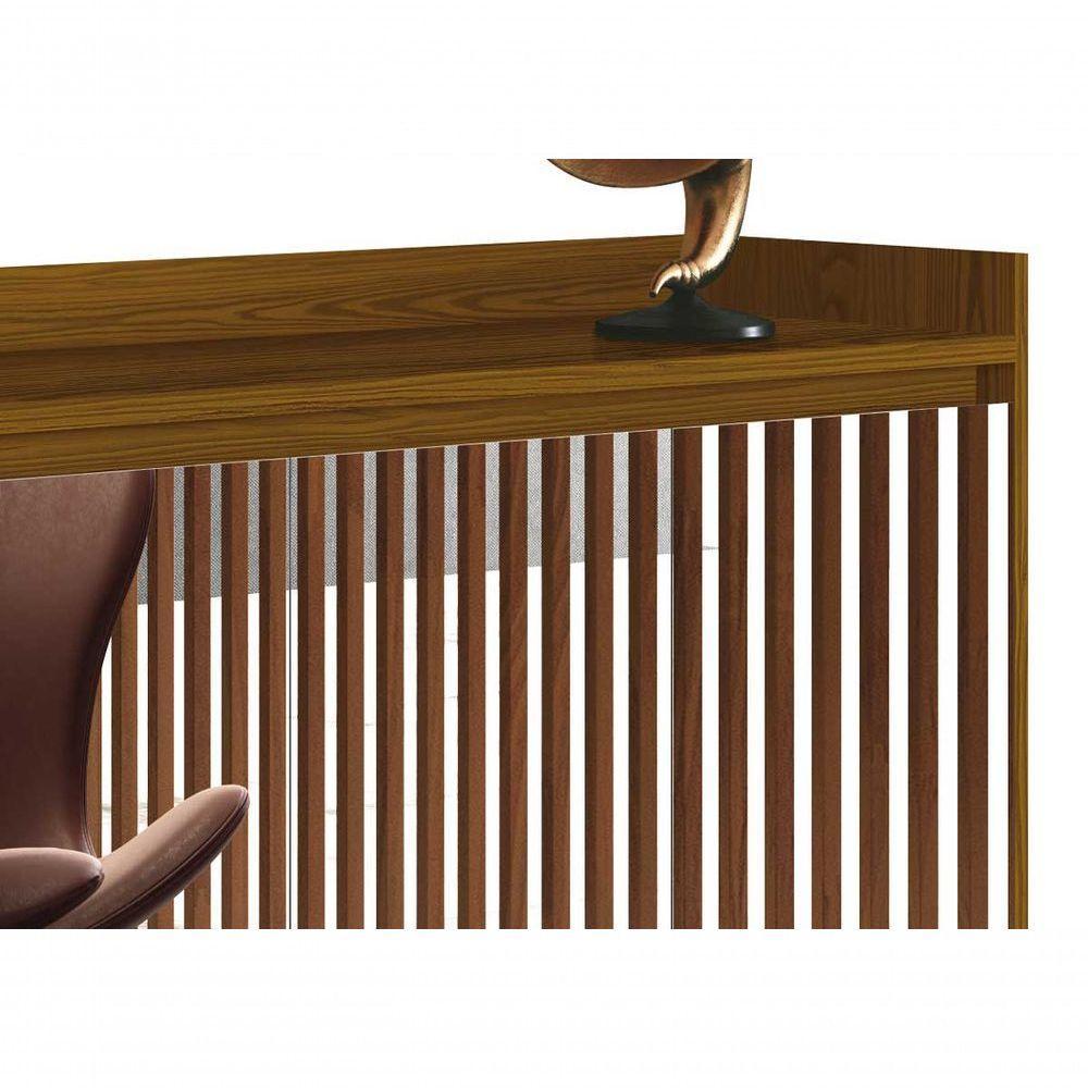 Balcao Buffet Retrô Com Espelho Delta 4 Portas Freijó - Moveisaqui - 3