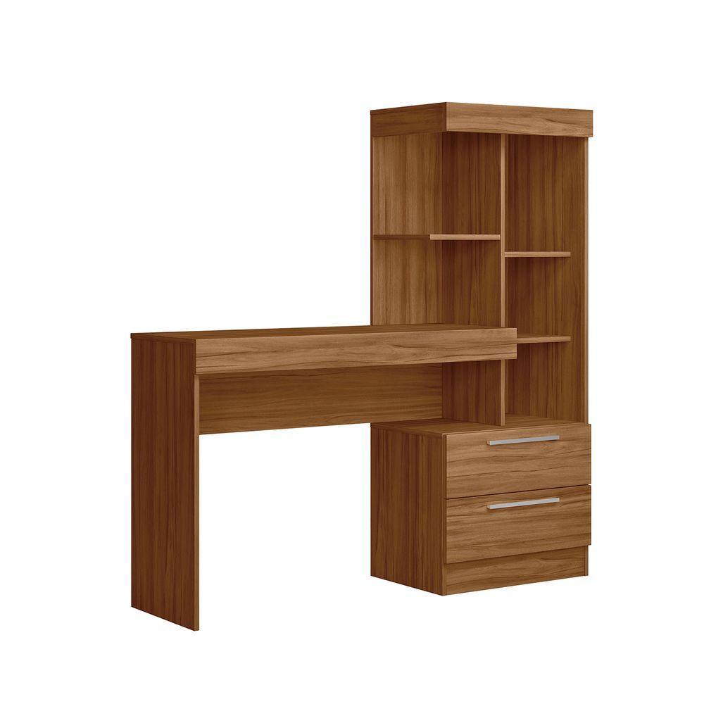 Mesa Para Computador Office Nt 2010 Freijó - Notável - 1