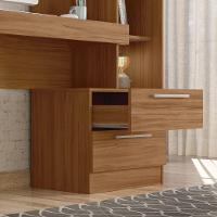 Mesa Para Computador Office Nt 2010 Freijó - Notável - 3