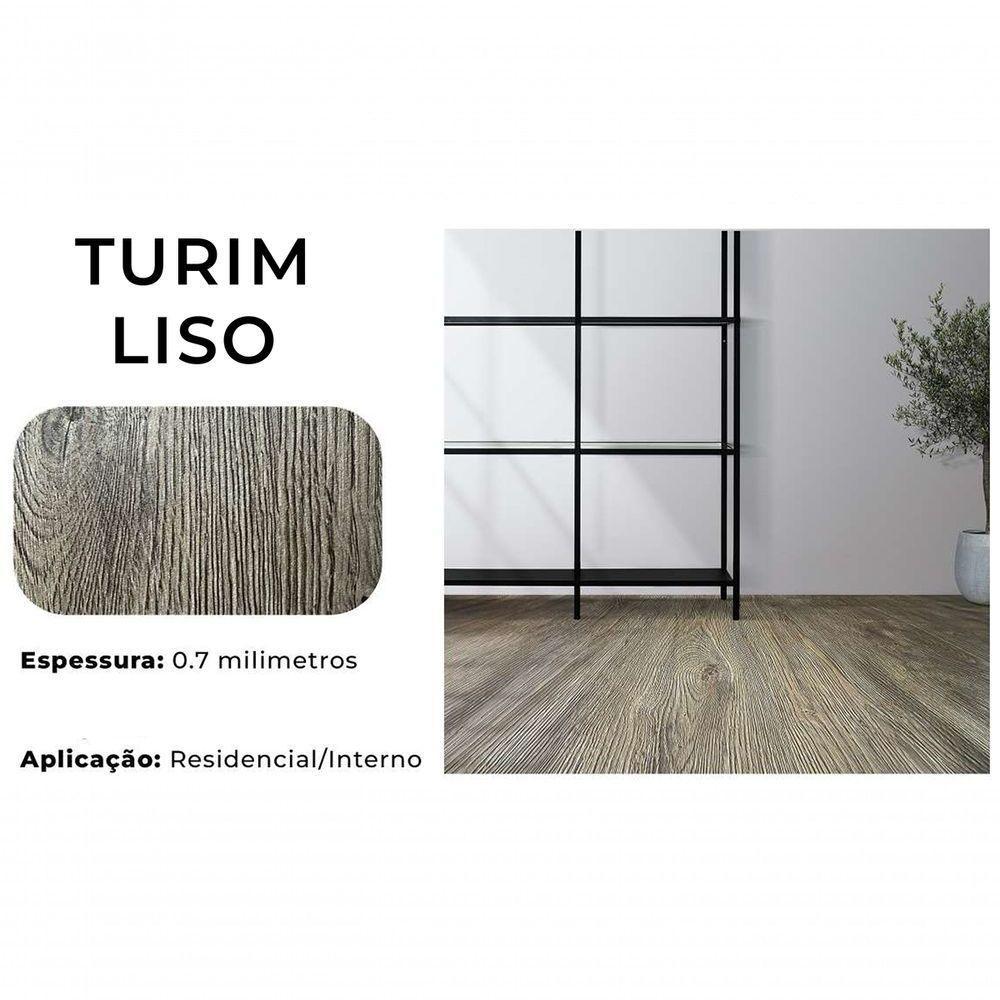 Piso Em Manta 0.7mm Vinílico Laminado 10m² 2,00x5,00 Modelos Turim - 3