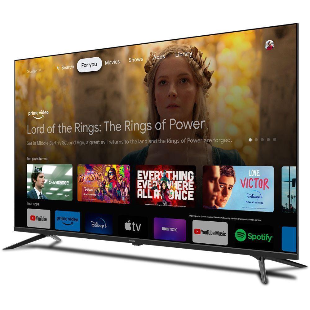 Smart TV 65 Philips Smart Led UHD 4K Google TV 65PUG7019/78 Preto Bivolt - 3