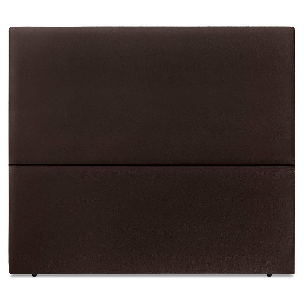 Cabeceira Queen 160 Cm Com Frame Luna Corino Artte Marrom - 5