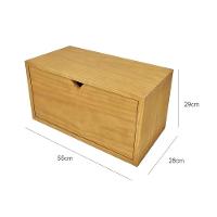 Conjunto Estante Pipa 3 Prat Com Nicho Com Porta Me Madeira Mel Cor Mel