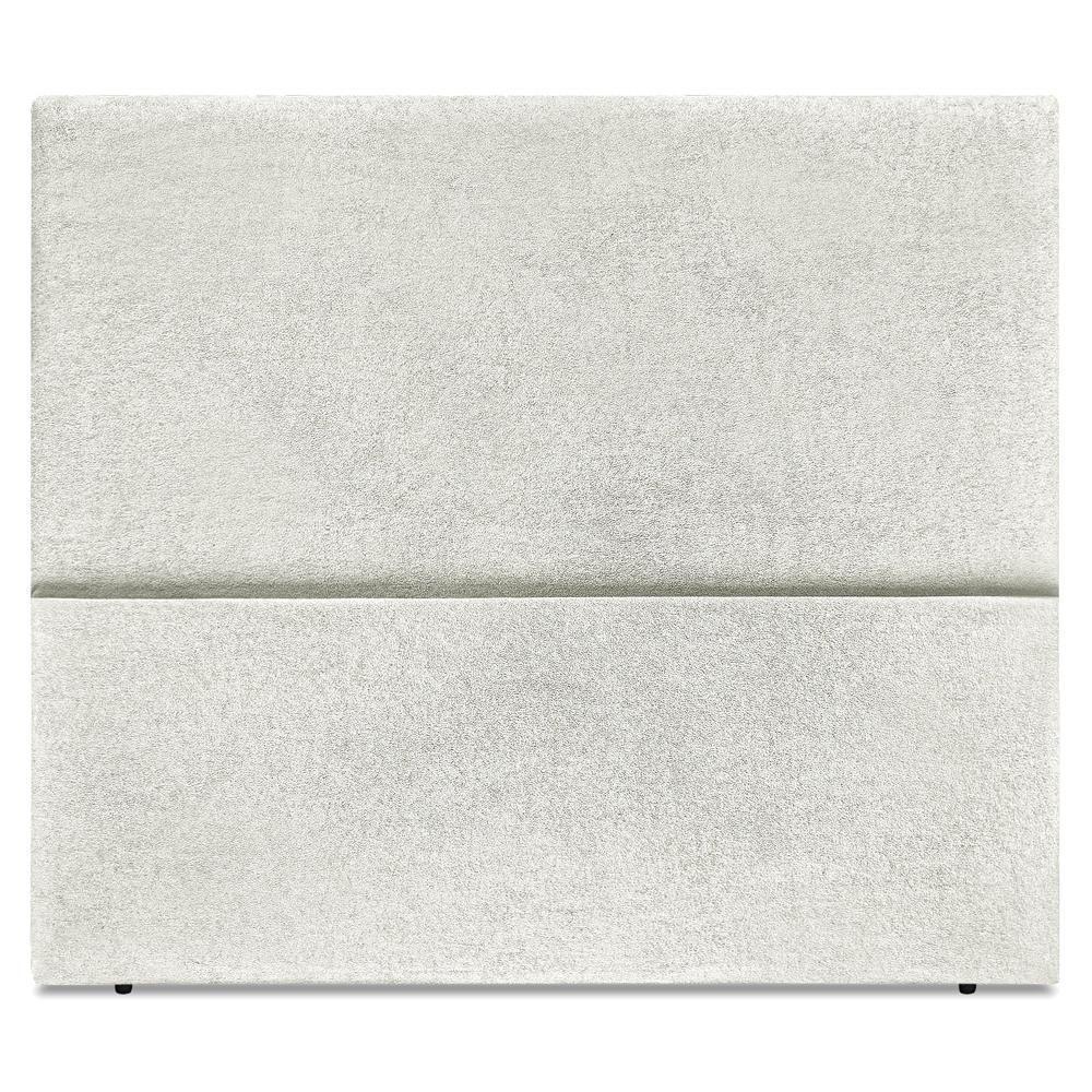 Cabeceira Casal 140 Cm Com Frame Luna Boucle Artte Cinza Claro - 5
