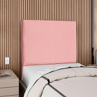 Cabeceira Solteiro 90 Cm Com Frame Luna Suede Artte Rosa - 2