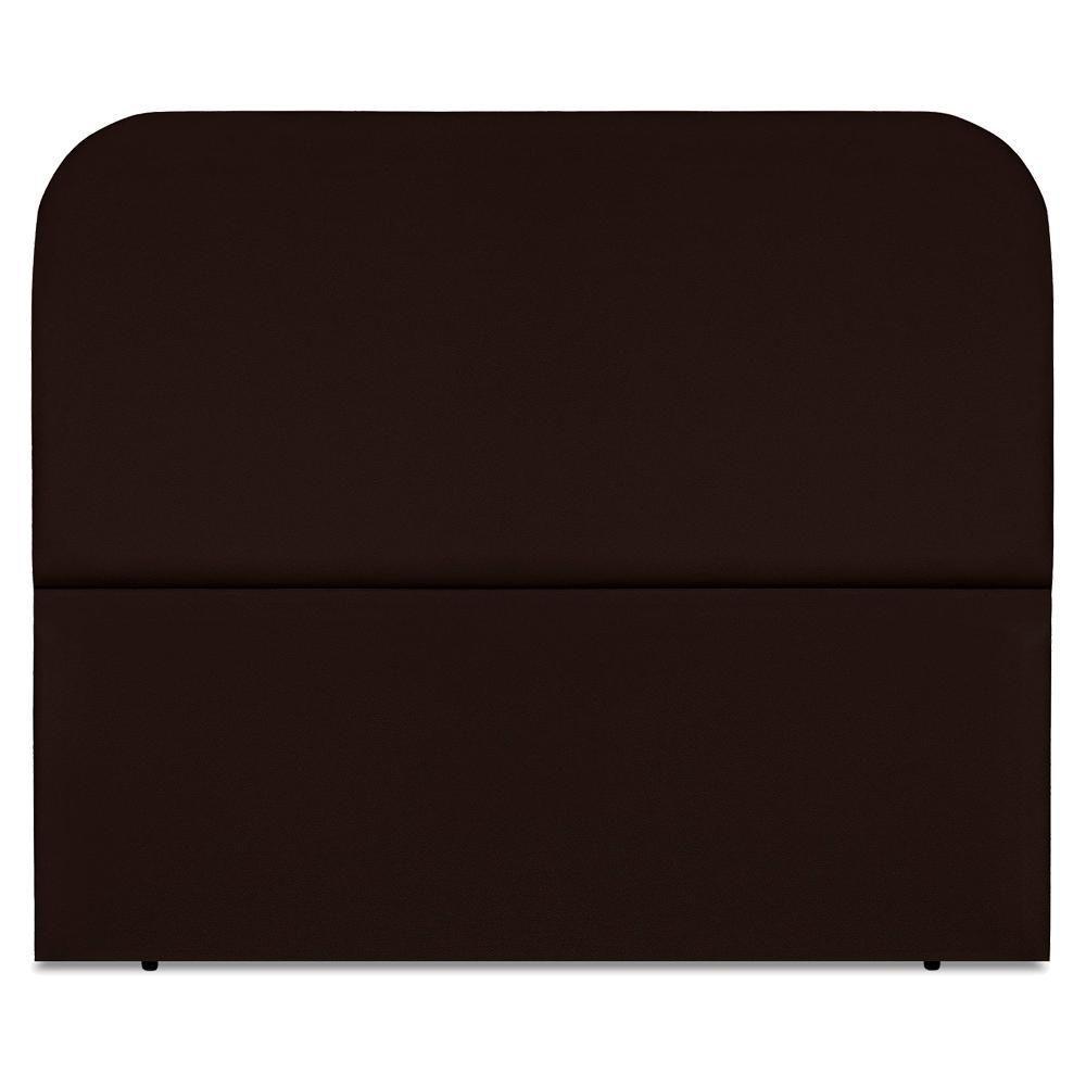 Cabeceira Casal 140 Cm Com Frame Alana Suede Artte Marrom - 5