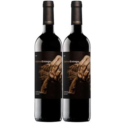 Kit 2 Garrafas Vinho Tinto Valdrinal Entrega Roble 750ml