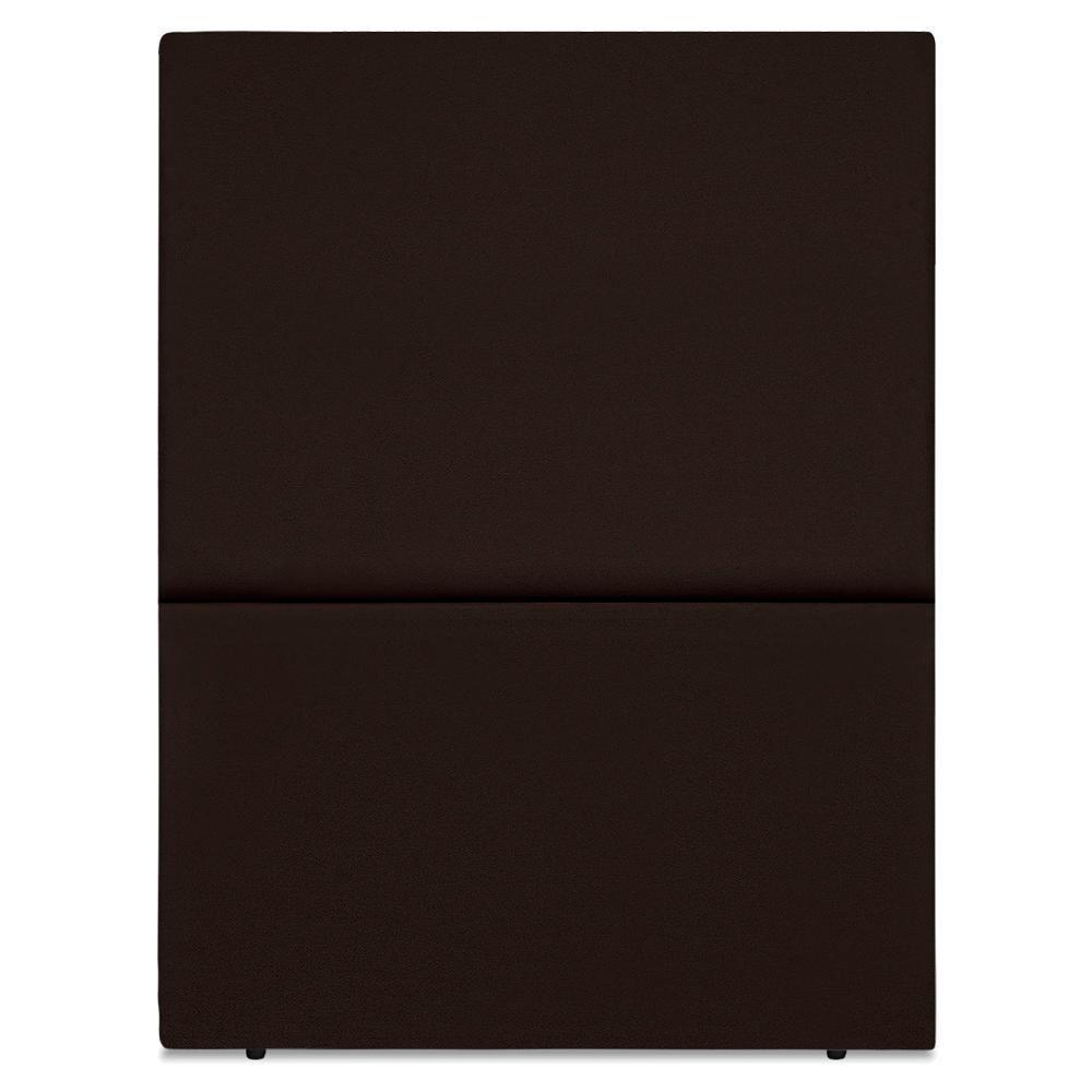 Cabeceira Solteiro 90 Cm Com Frame Luna Suede Artte Marrom - 5