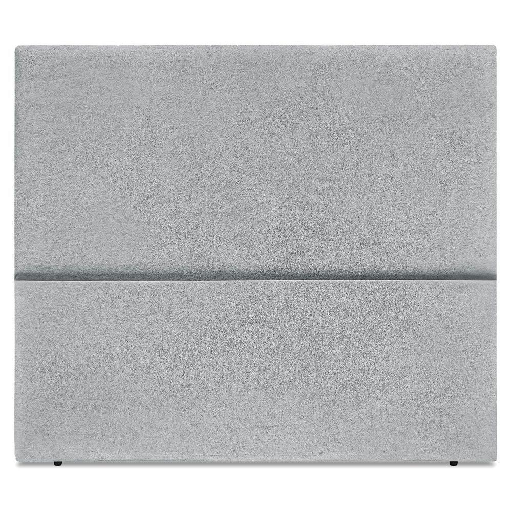 Cabeceira Casal 140 Cm Com Frame Luna Boucle Cinza Artte Cinza - 5