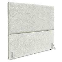 Cabeceira Queen 160 Cm Com Frame Luna Boucle Artte Cinza Claro - 1