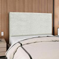 Cabeceira Queen 160 Cm Com Frame Luna Boucle Artte Cinza Claro - 2