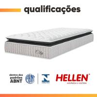 Cama Bibox Baú Com Colchão City Solteiro E Cama Auxiliar Conjugada 88x188x69cm Bela Cinza/branco - 8