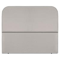 Cabeceira Casal 140 Cm Com Frame Alana Suede Artte Cinza Claro - 5