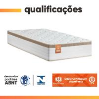 Cama Bibox Baú Com Colchão Real Solteiro E Cama Auxiliar Conjugada 88x188x73cm Bela Bege - 6