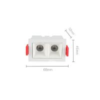 Spot De Embutir Astraled Downlight Evon Led 4w Bivolt Branco - 3000k - Luz Amarela - 2