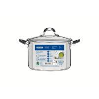 Caçarola Tramontina Astro Silicone Funda Aço Inox Fundo Triplo Tampa De Vidro 20 Cm 3,6 L Tramontina - 6