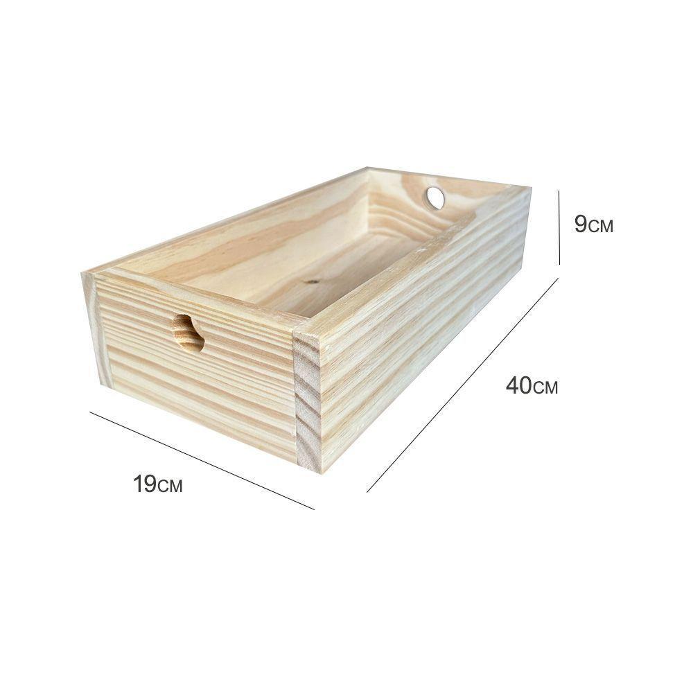 Kit 2 Caixas De Madeira - 4