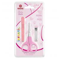 Kit Cuidados Bebê Mundial Rosa 5 Peças - 2