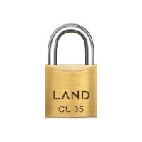 Cadeado Land Cl 35 Latão Segurança Superior E Durabilidade - 2