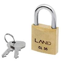 Cadeado Land Cl 35 Latão Segurança Superior E Durabilidade - 3