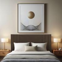 Cabeceira Solteiro 0,90m Viena Suede Cor: Marrom - 2