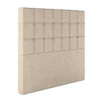 Cabeceira Estofada Casal 140 Cm Turmalina Linho Cor: Bege - 2