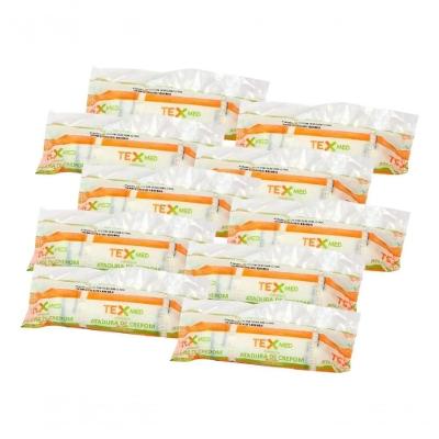 Kit 10 Rolos Atadura Crepom Não Estéril 6cmx1,80m Texmed