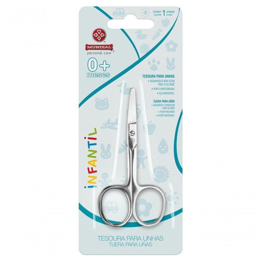 Tesoura Para Unha Infantil Mundial Flex - 2