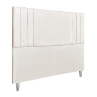 Cabeceira Solteiro 0,90m Viena Suede Cor: Bege - 1