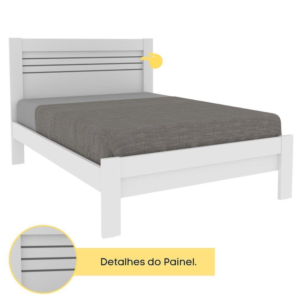 Cama Casal Safira Tcil Neve - 7