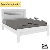 Cama Casal Safira Tcil Neve
