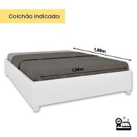 Cama Box Casal Mônaco Tcil Neve