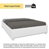 Cama Box Casal Mônaco Tcil Neve - 5