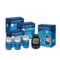 Monitor De Glicose + 150 Tiras De Glicose On Call Plus Ii - 1