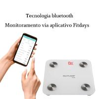 Balança Bluetooth Bioimpedância Hc059 Biohealth Multilaser - 3