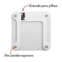 Balança Bluetooth Bioimpedância Hc059 Biohealth Multilaser - 5