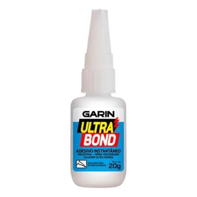 Cola Garin Ultra Bond 20g Fixação Rápida E Forte