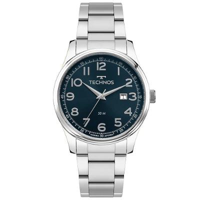 Relógio Technos Masculino Steel Prata - 2115uch-1a