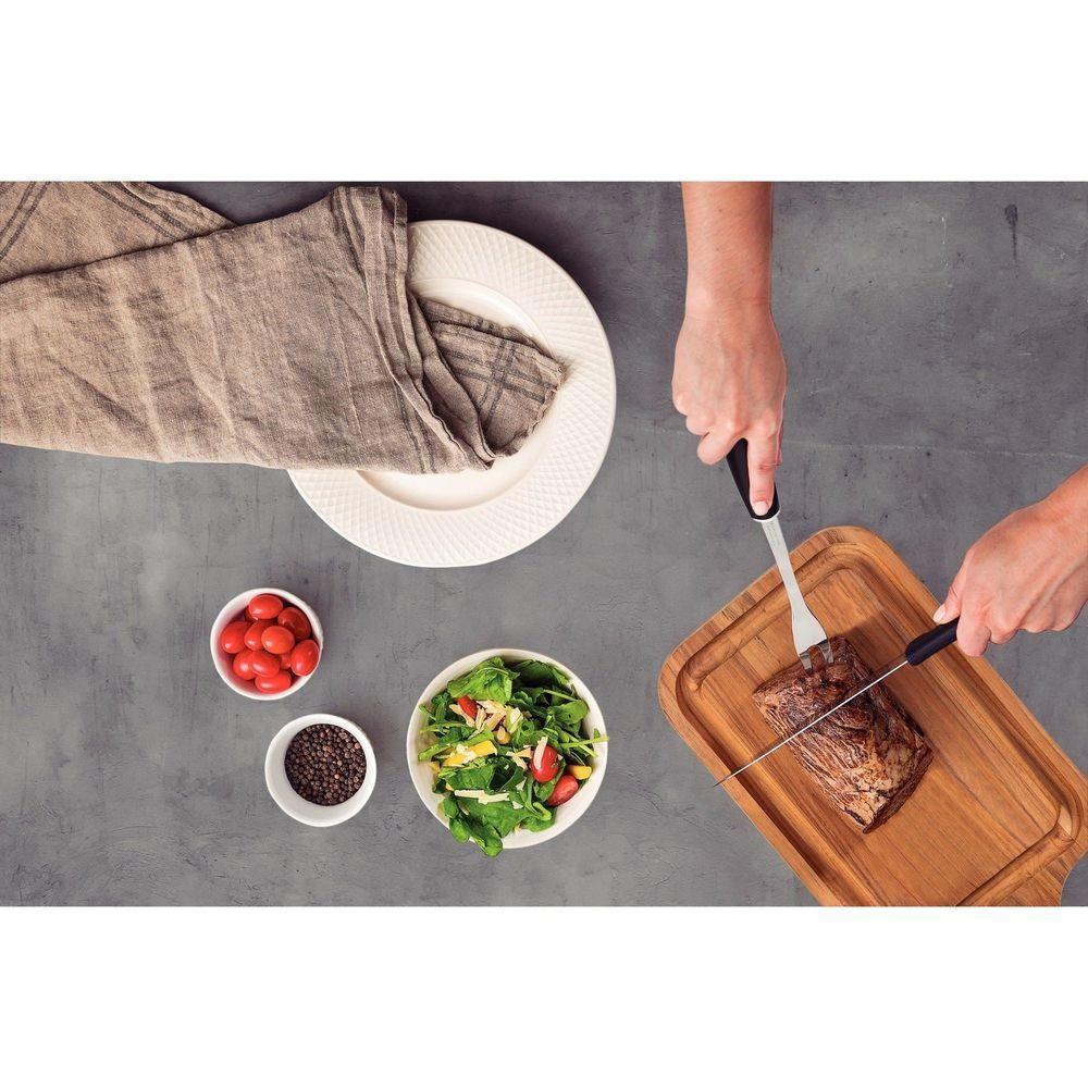 Jogo Utensílios Tramontina Utilità Lâminas Aço Inox Cabos Polipropileno Preto 10 Peças Tramontina - 6