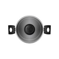 Caçarola Tramontina Turim Em Aluminio Com Revestimento Interno E Externo Em Antiaderente Starflon Max Chumbo 24 Cm 4,9 L - 7