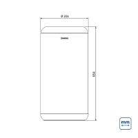 Lixeira Inox Tramontina Portofino Lyf Acabamento Acetinado Aro Polipropileno Sem Tampa 20 L Tramontina - 3