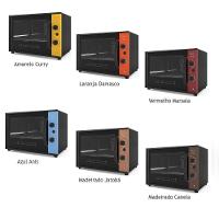 Forno Terim Elétrico Bancada Top 60 Collor 60l Jatoba 220V - 7