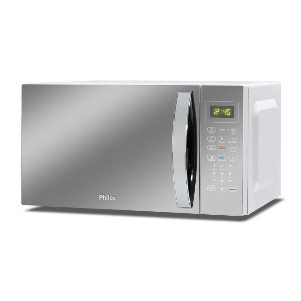 Micro-ondas Philco 28L PMO30E 1100W Branco/espelhado 110V - 2