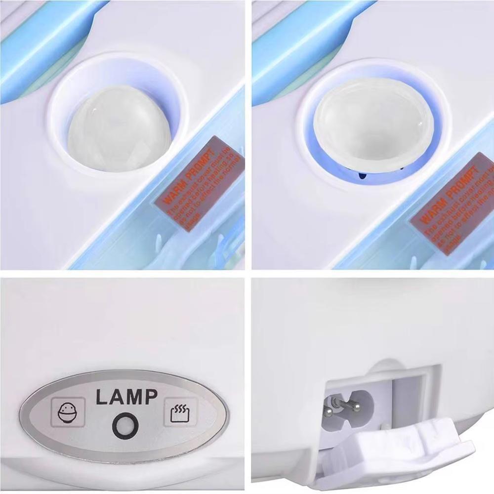 Marmita Eletrica Automatica 12v Para Carro Taxi Uber Lancheira Termica Com Divisorias Lunch Box - 7