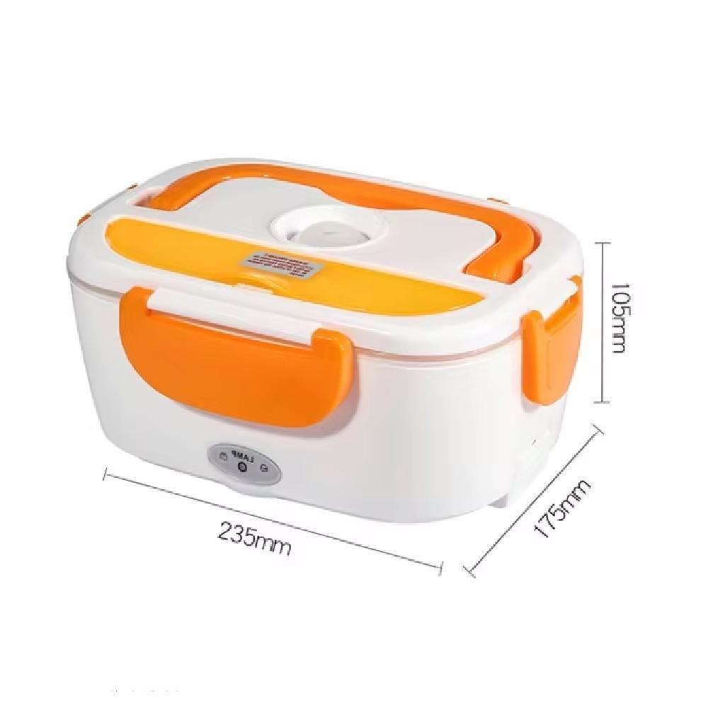 Marmita Eletrica Automatica 12v Para Carro Taxi Uber Lancheira Termica Com Divisorias Lunch Box - 8