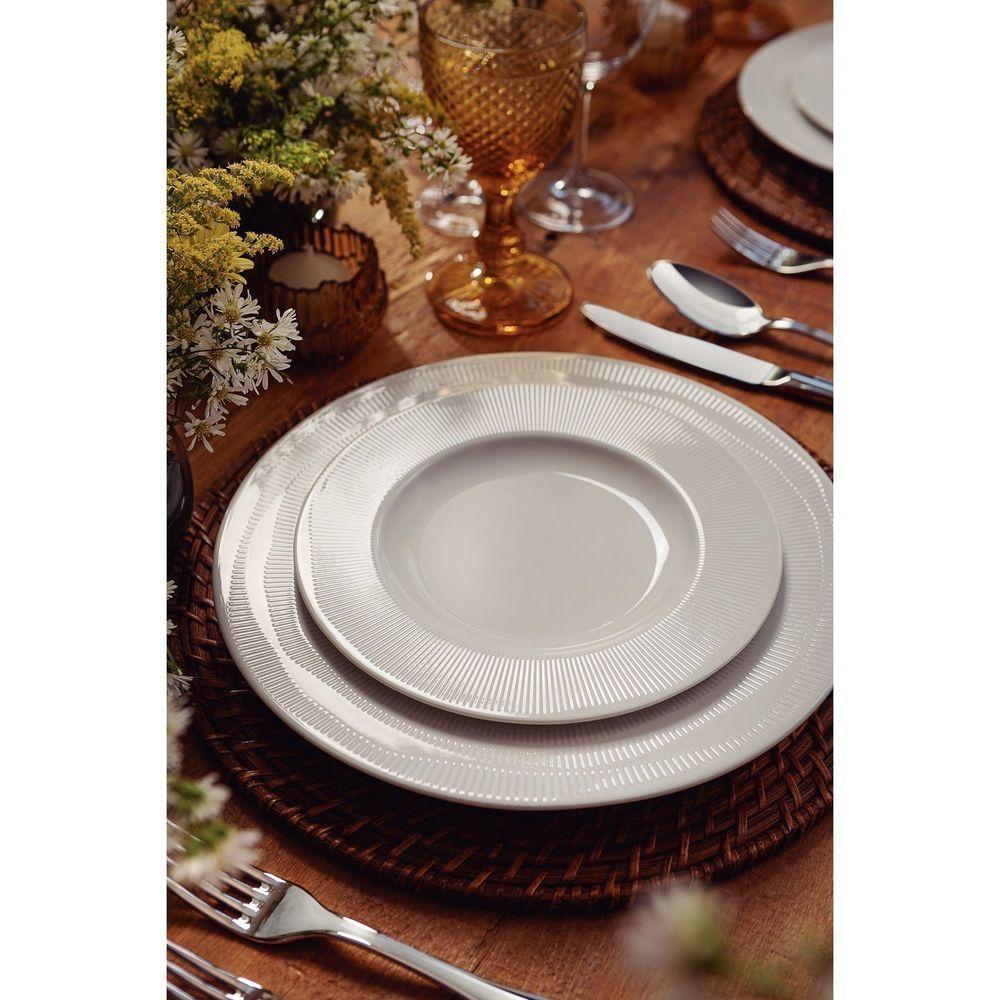 Kit Prato Raso Tramontina Nexus Em Porcelana 28 Cm 06 Peças Tramontina - 2